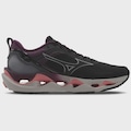 Tênis Mizuno Wave Stratos 3 - Feminino PRETO