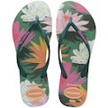 Chinelo Havaianas Slim Summer Bliss - Feminino VERDE