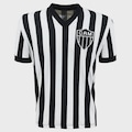 Camisa do Atlético-MG 1937 Liga Retro - Masculina BRANCO/PRETO