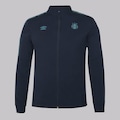Jaqueta do Grêmio 2024 Umbro Viagem - Masculina AZUL ESCURO