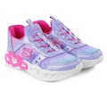 Tênis Skechers Infinite Heart Lights Etern - Infantil Lilas