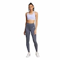 Calça Legging adidas Optime - Feminina CINZA/BRANCO