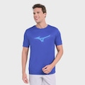 Camiseta Mizuno Run Spark - Masculina AZUL