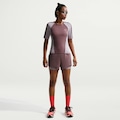 Short Nike Dri-FIT Swift - Feminino MARROM/CINZA