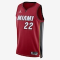 Camiseta Regata NBA James Butler Nike Miami Heat Statement Edition - Masculina VERMELHO