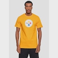 Camiseta NFL Logo Pittsburgh Steelers - Masculina AMARELO