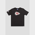 Camiseta NFL Chiefs Logo - Infantil PRETO