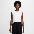 Camiseta Regata Nike Sportswear Cropped - Feminina BRANCO