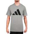 Camiseta adidas Tres Fr Logo T - Masculina CINZA/PRETO