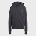 Jaqueta adidas D4T FZ Hoodie - Feminina PRETO