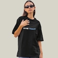 Camiseta Oversized Prime Ocean WSS - Feminina PRETO