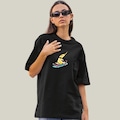Camiseta Oversized Prime Radical Banana WSS - Feminina PRETO