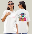 Camiseta Oversized Prime WSS Dollar Duck - Feminina BRANCO