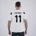 Camisa do Vasco Supporter Cuts 11 Coutinho Kappa - Masculina BRANCO