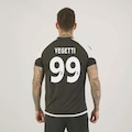 Camisa do Vasco Supporter Basic 99 Vegetti Kappa - Masculina PRETO