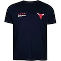 Camiseta New Era Chicago Bulls Action Winter - Masculina PRETO