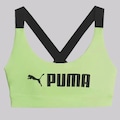 Top Puma Mid Impact - Feminino VERDE
