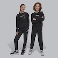 Calça adidas 3 Stripes - Infantil PRETO
