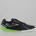 Chuteira Futsal Joma Dribling - Adulto PRETO/VERDE