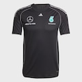 Camisa adidas Mercedes AMG Petronas Fórmula 1 Team Mechanic adidas - Masculina PRETO