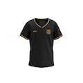 Camisa Barcelona Braziline Tucker Gold - Infantil PRETO