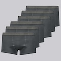 Cueca Boxer Lupo Algodão com Elastano - 6 Unidades - Masculina CINZA