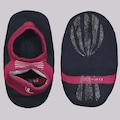 Meia Sapatilha Lupo Performance Pilates - 2 Pares - Feminina PRETO/VINHO