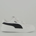 Tênis Puma Rickie Classic V - Infantil BRANCO/PRETO