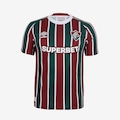 Camisa Umbro Fluminense Of.1 2025 - Infantil VERDE/VINHO