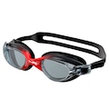 Óculos de Natação Gold Sports Rabiala Silicone Ultra Soft - Adulto PRETO/VERMELHO