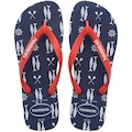 Chinelo Havaianas Top Nautical - Unissex AZUL/VERMELHO