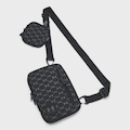 Bolsa Under Armour Loudon Crossbody Small Printed PRETO