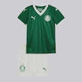 Conjunto do Palmeiras I 2025 Puma - Infantil VERDE