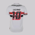 Camisa New Balance São Paulo I 2025 10 Luciano - Masculina BRANCO