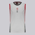 Camiseta Regata Flamengo Unir - Masculina BRANCO