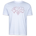 Camiseta New Era Regular NBA Chicago Bulls Hip Hop - Masculina BRANCO