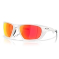 Óculos de Sol Oakley Lateralis Seek Matte Vapor 1060 - Unissex BRANCO