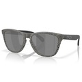 Óculos de Sol Oakley Frogskins Matte Ink Fingerprint 55 - Unissex CINZA ESCURO
