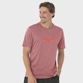 Camiseta Mizuno Run Spark Mescla - Masculina VERMELHO