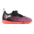 Chuteira Society Puma Future 8 Play Tt V - Infantil PRETO/ROSA