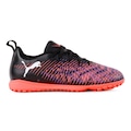 Chuteira Society Puma Future 8 Play Tt - Infantil PRETO/ROSA