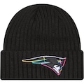 Gorro New Era Tech New England Patriots NFL Crucial Catch 24 - Masculino PRETO