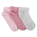 Meia Lupo Básico Cano Baixo 3 Pares - Infantil ROSA