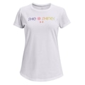 Camiseta Under Armour She Shines Gradient - Infantil BRANCO