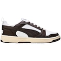 Tênis Puma Rebound V6 Low - Masculino BRANCO/MARROM