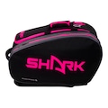 Raqueteira Beach Tennis Shark PRETO/ROSA