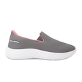 Tênis Slip On Rainha Dream IV + Par de Meia - Feminino CINZA/ROSA