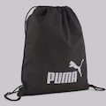 Gym Sack De Ginástica Puma Phase 13 L PRETO