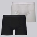 Cueca Lupo Boxer Elastic - 2 Unidades - Masculino BRANCO