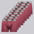 Cueca Puma Boxer Cotton - 9 Unidades - Masculino VERMELHO